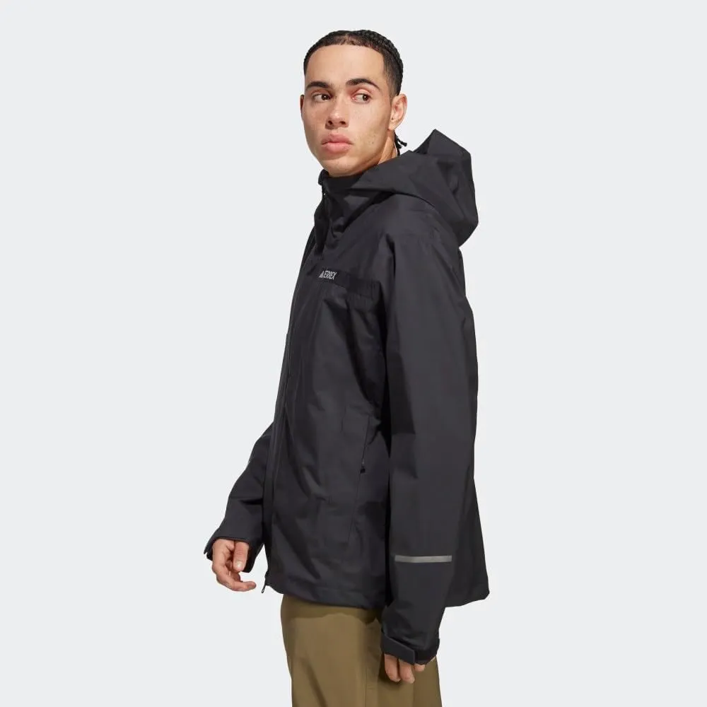 adidas Men's Terrex Multi Rain.rdy 2.5-Layer Rain Jacket