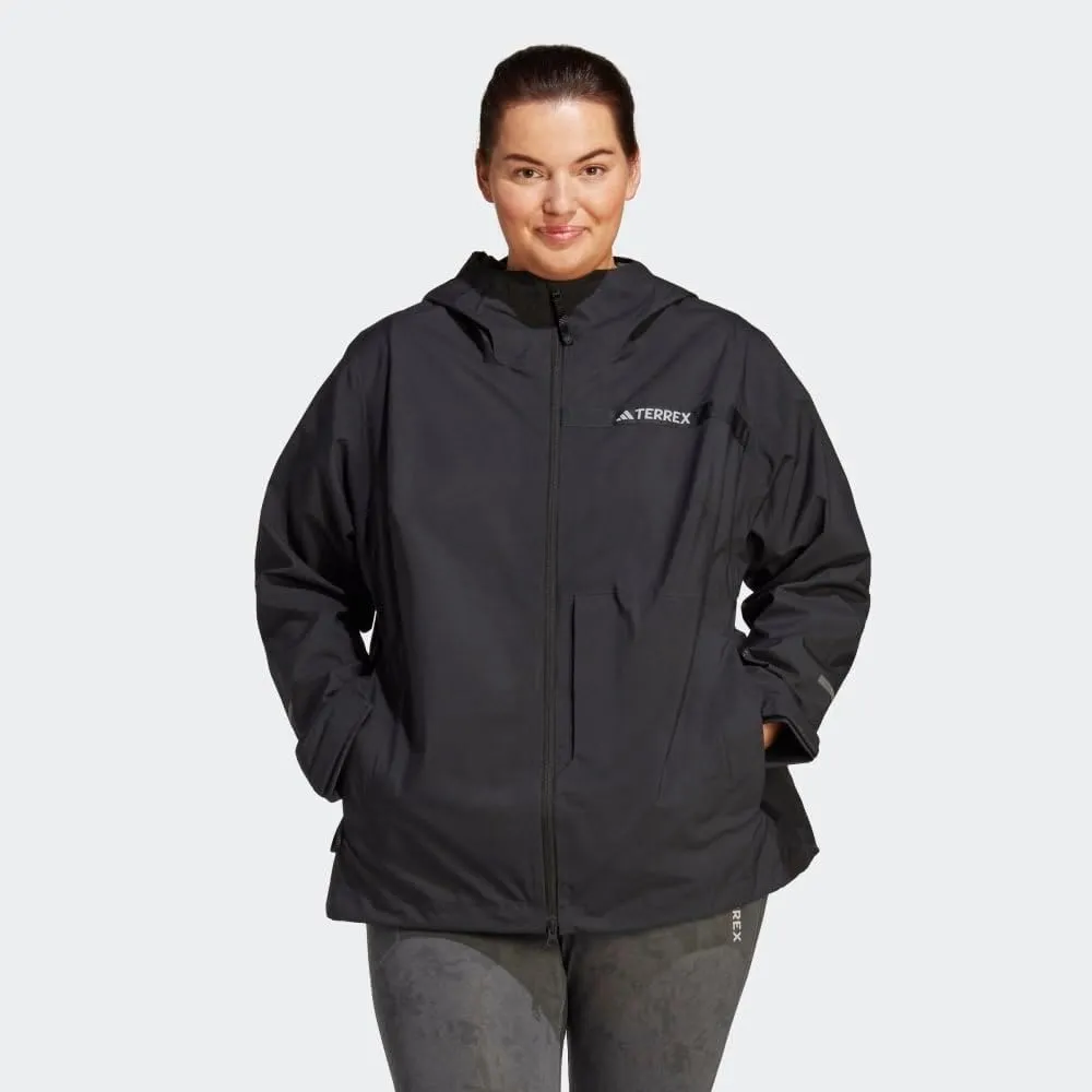 adidas Women's Terrex Multi Rain.rdy 2.5-Layer Rain Jacket