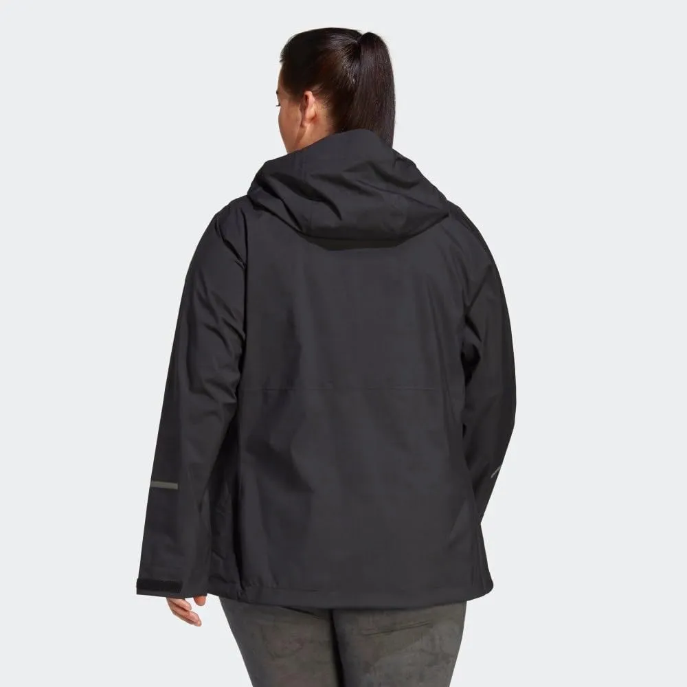 adidas Women's Terrex Multi Rain.rdy 2.5-Layer Rain Jacket