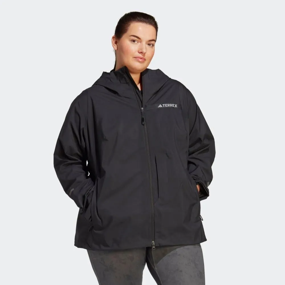 adidas Women's Terrex Multi Rain.rdy 2.5-Layer Rain Jacket