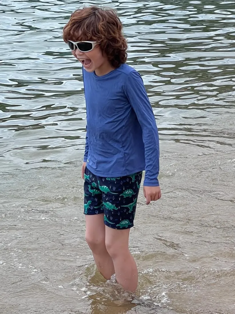 AMIYAN Boys Swim Trunks Bathing Bottom Suit Toddler Quick Dry Swim Shorts Beach Swimsuit for Boy