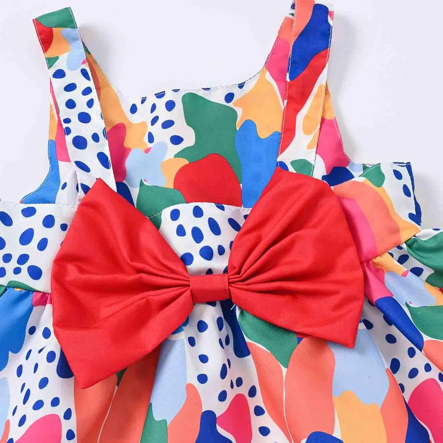 Baby Girl Tutu Dress Summer Sleeveless Backless Princess Birthday Party Dresses Flower Bow Sundress with Straw Hat Set