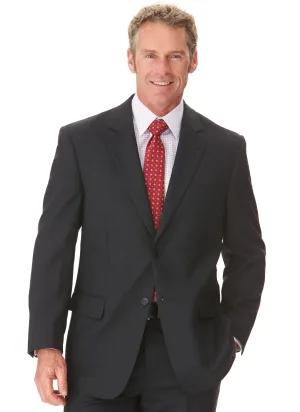 BANYAN GREY PURE WOOL PINSTRIPE SUIT