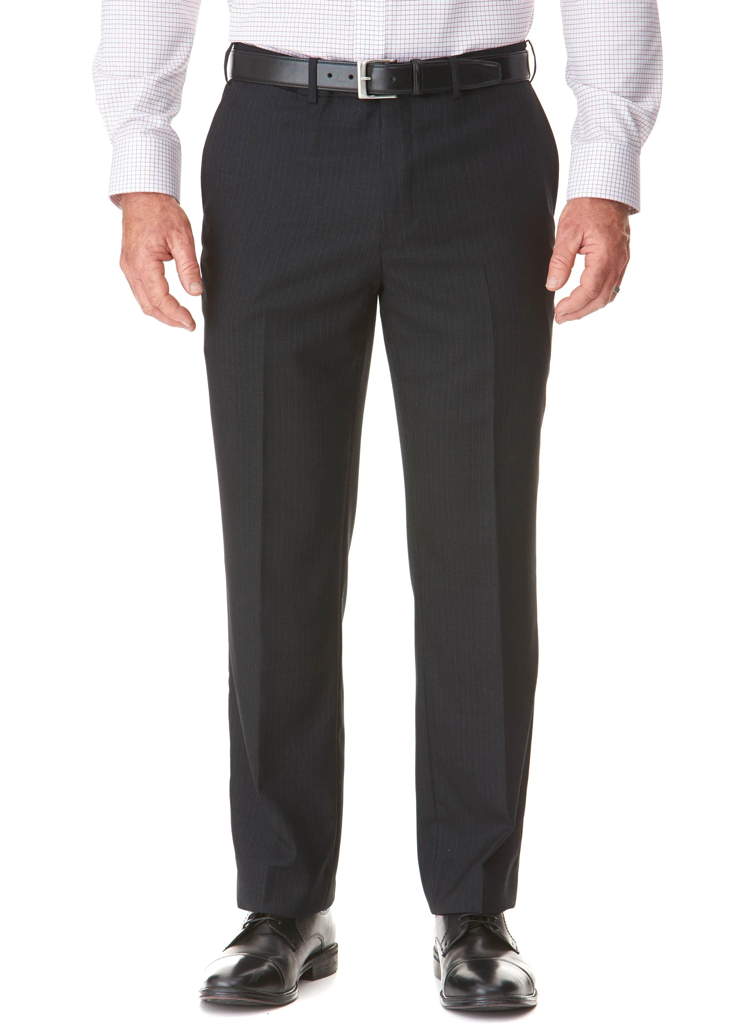 BANYAN GREY PURE WOOL PINSTRIPE SUIT