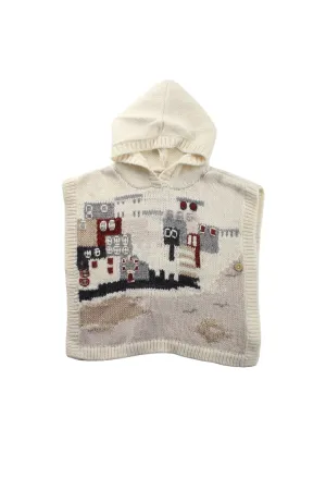 Bonpoint Poncho 2T