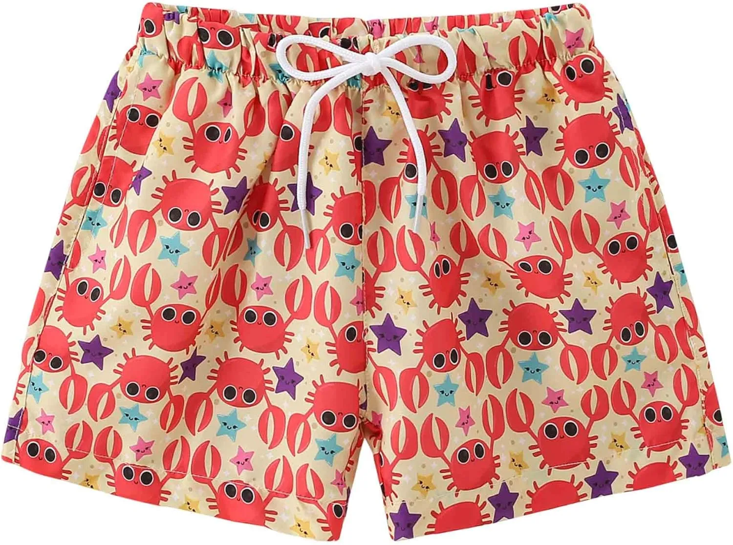 Boys Swim Trunks Quick Dry Swim Board Shorts Toddler Beach Lightweight Swimsuit Bottom for Kids 2-8Y