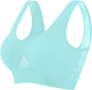 Breathable Anti-Sagging Breasts Sports Bras for Women Cooling Comfort Wireless Bralettes Breathable Lift Up Bra