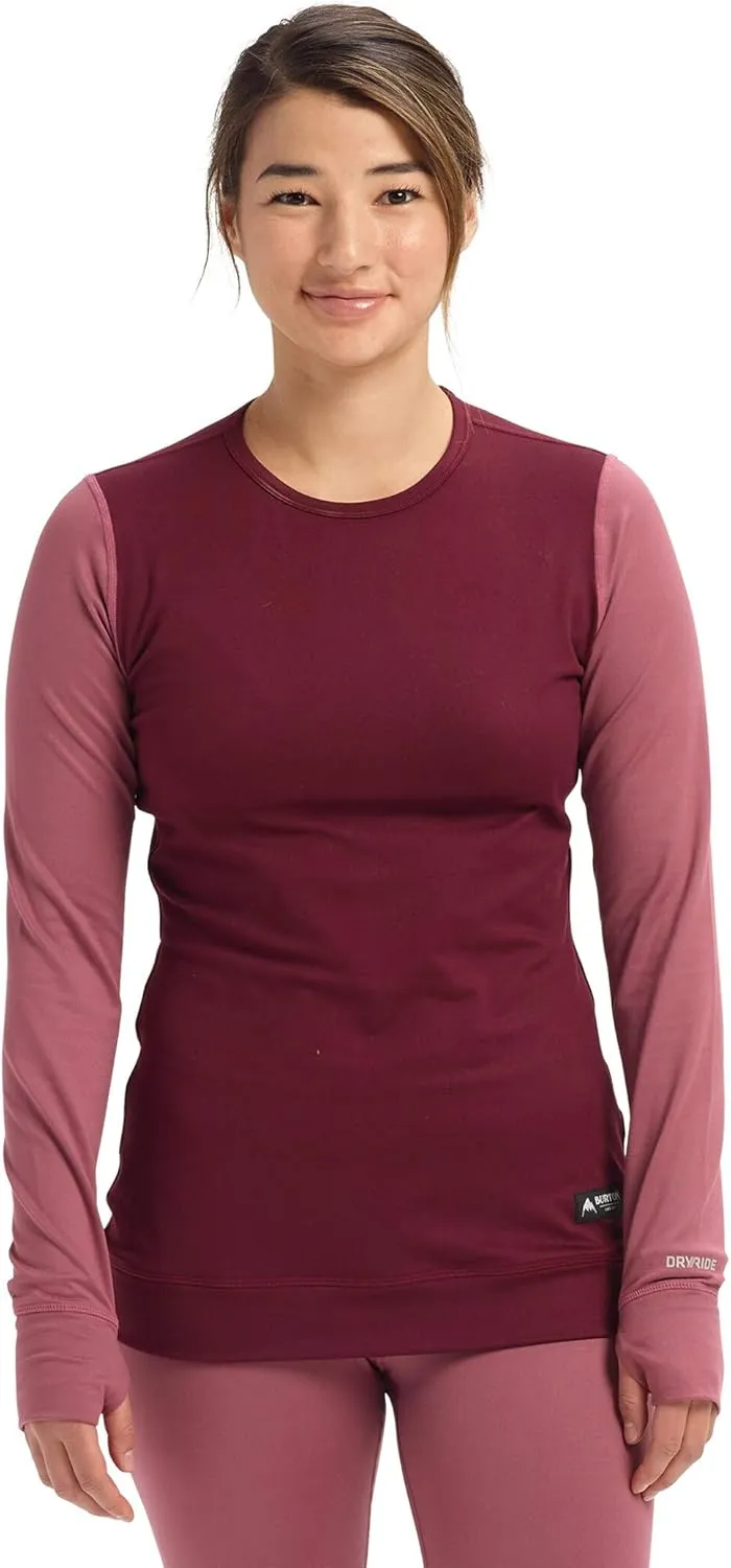 Burton Women's Midweight Crew Neck Base Layer