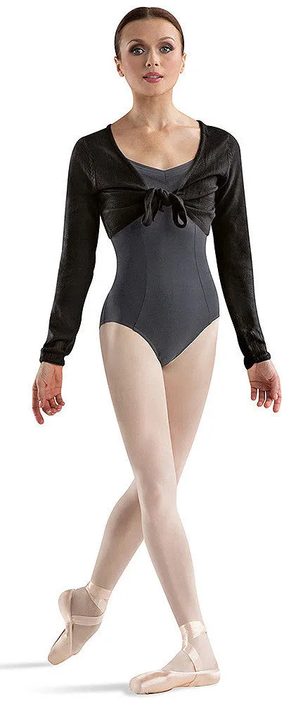 Crop Tie Front Top by Bloch
