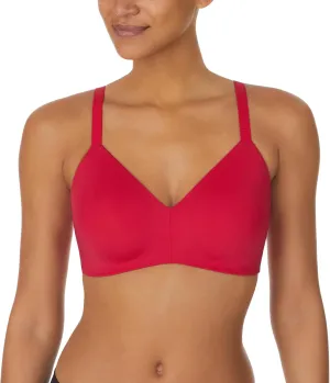DKNY Women's Active Comfort Sports Bra, Light Impact