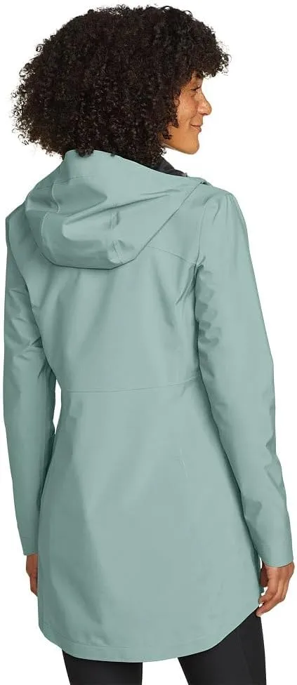 Eddie Bauer Women's Cloud Cap Stretch Waterproof Rain Parka