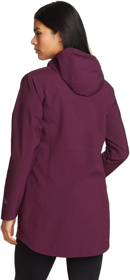 Eddie Bauer Women's Cloud Cap Stretch Waterproof Rain Parka