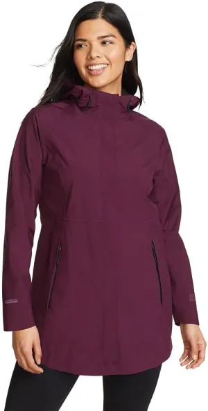 Eddie Bauer Women's Cloud Cap Stretch Waterproof Rain Parka