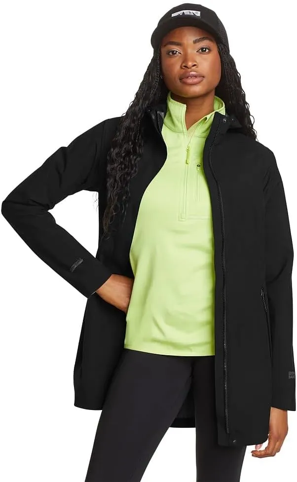 Eddie Bauer Women's Cloud Cap Stretch Waterproof Rain Parka