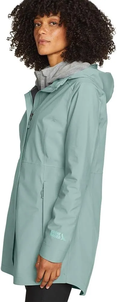 Eddie Bauer Women's Cloud Cap Stretch Waterproof Rain Parka