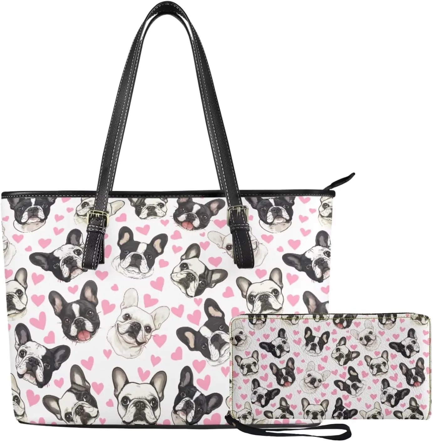 Fashion Purse and Wallet Set for Women Travel Outdoor Shopping Work