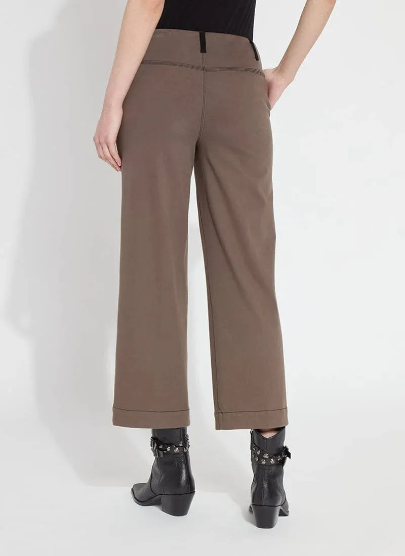 Franca Wide Leg Crop in Driftwood- Lysse 12-3402