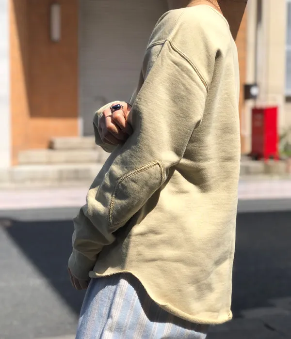 FUMIKA_UCHIDA/Defatted Fleece SWEAT PULLOVER(TEA)
