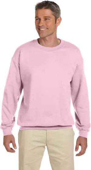 Gildan Men's Heavyweight Waistband Sweatshirt, Light Pink, 3XL