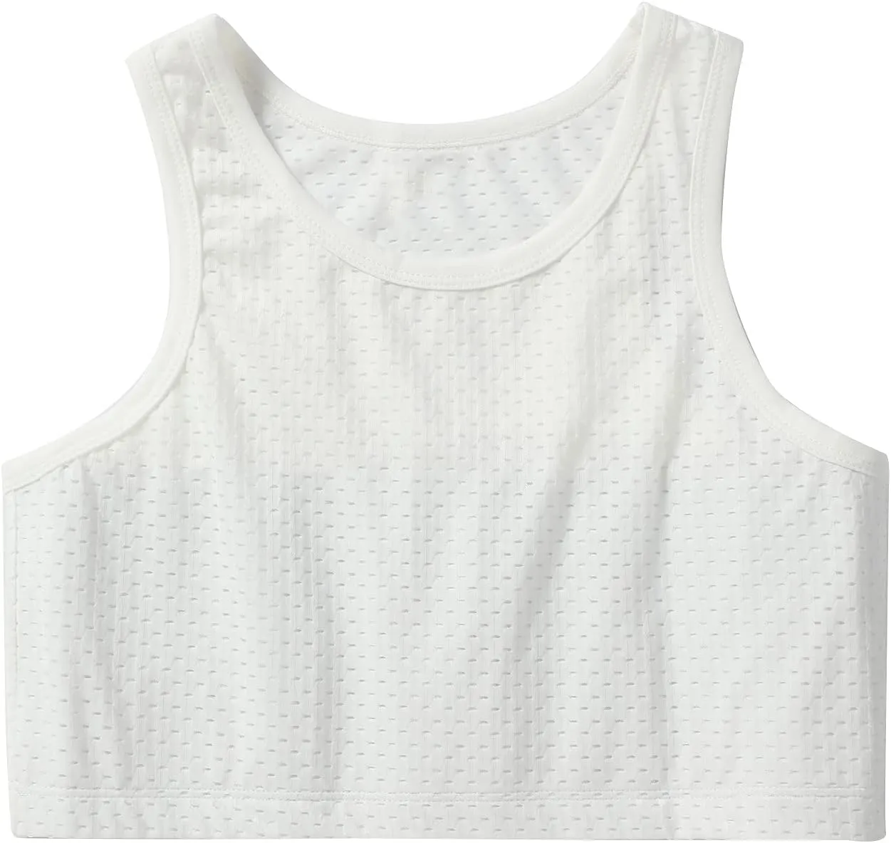 INRANXISM Chest Binder Women Transgender FTM Breathable Pullover Half Breast Binder Tank Top