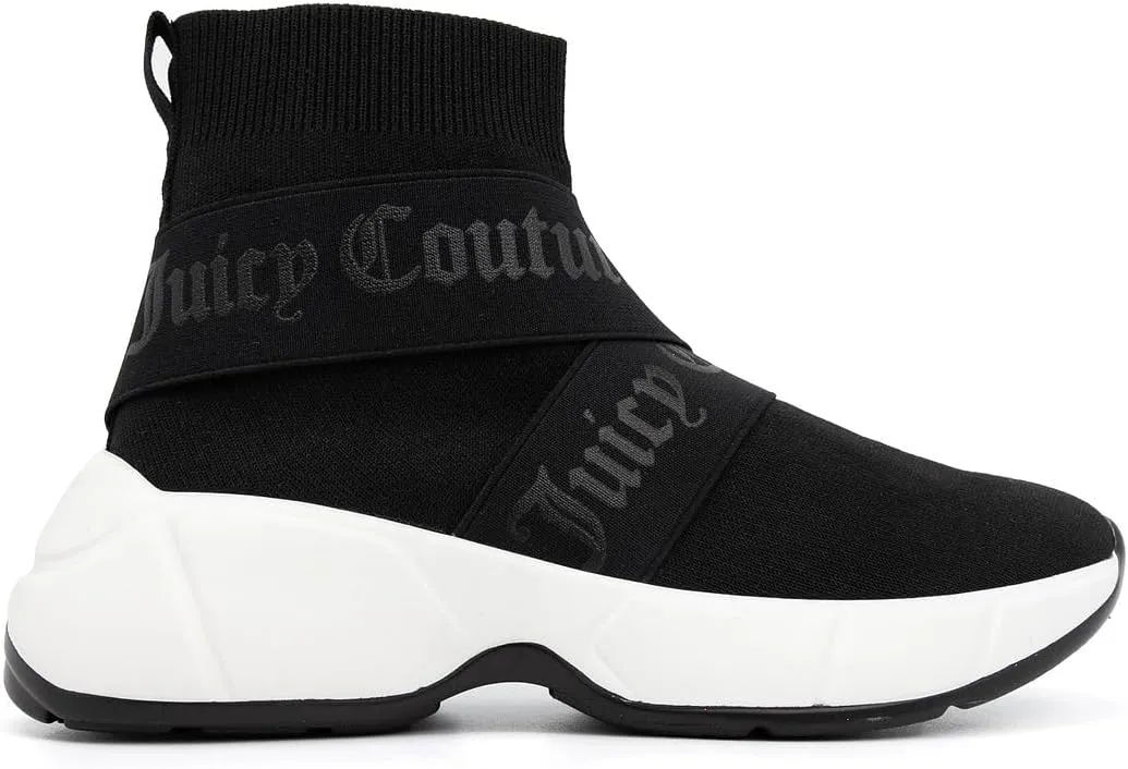 Juicy Couture Women's Slip-On High Sock Sneakers  Stylish, Lightweight, and Breathable Athletic & Casual Shoes