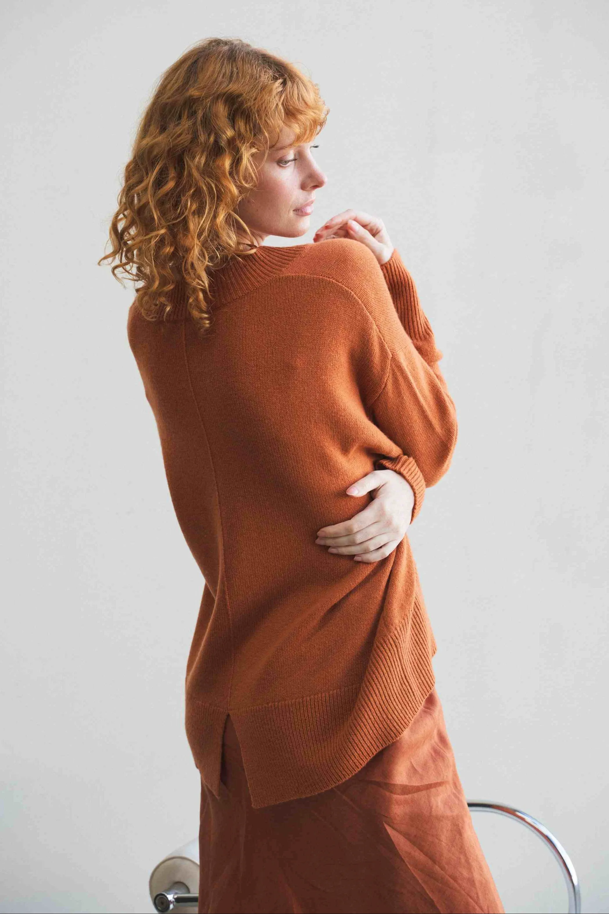 JUNE CAJUN CASHMERE KNIT