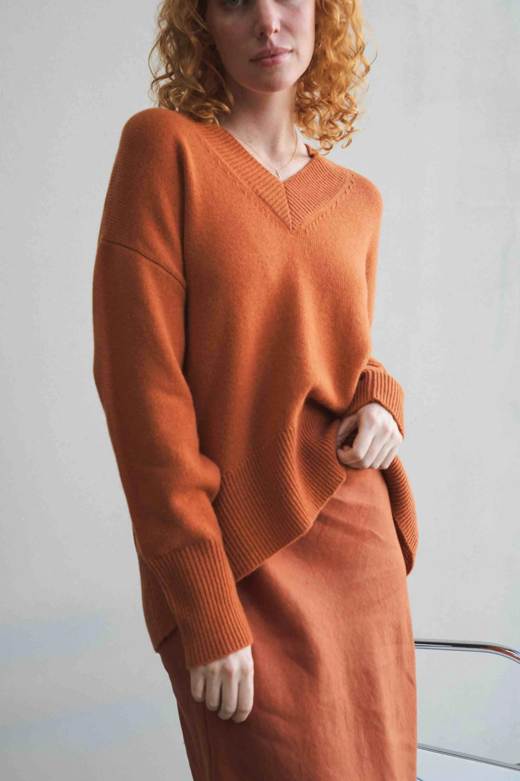 JUNE CAJUN CASHMERE KNIT