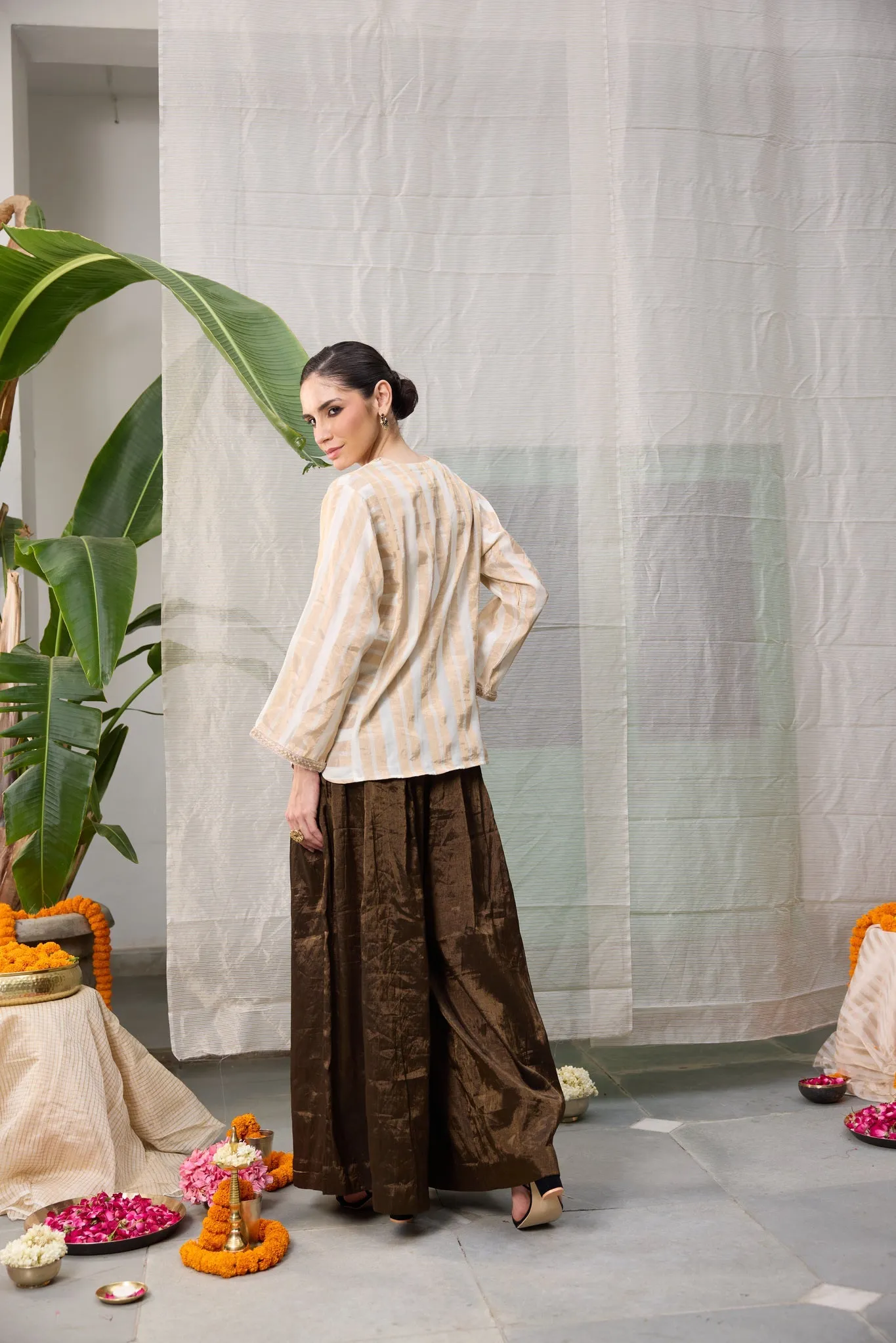 Kaveri Wide Legged Pants