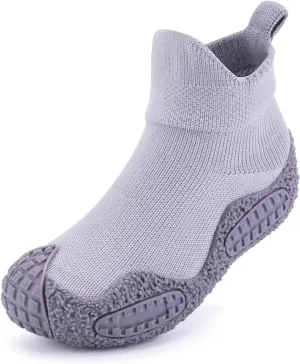 Kids Sock Shoes Non-Skid Sneakers Boys Girls Water Shoes Toddlers Babys Walking Shoes Soft Rubber Sole