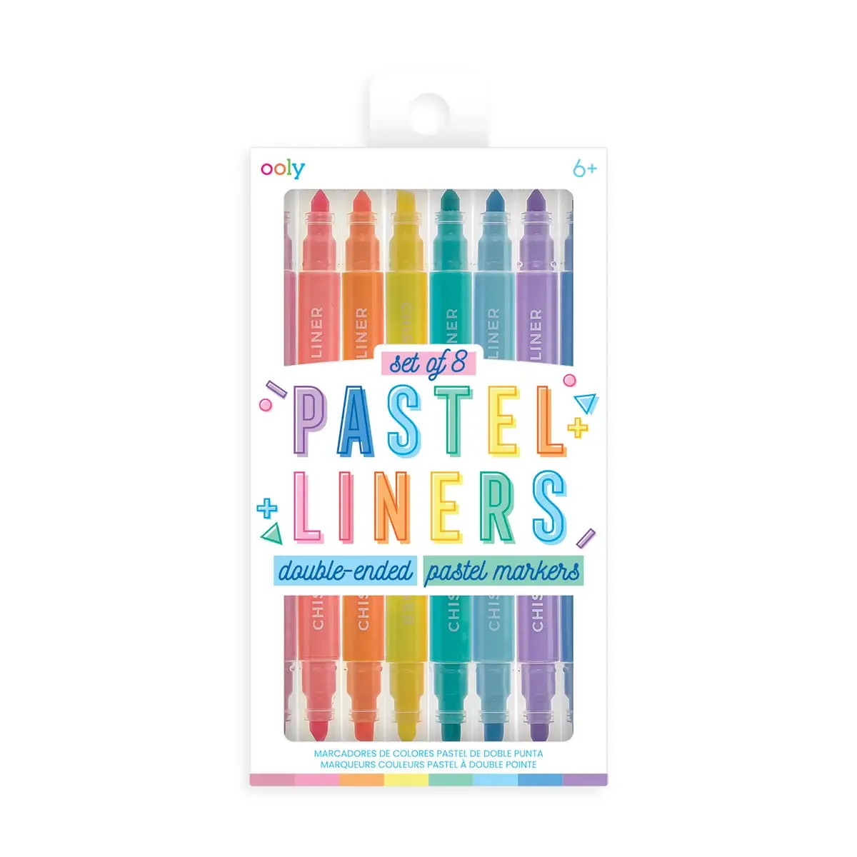 Ooly | Pastel Liners Dual Tip Markers