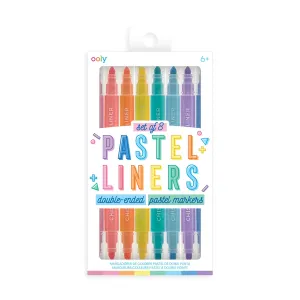 Ooly | Pastel Liners Dual Tip Markers