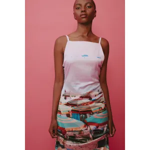 Pastel Paradise Satin Dress
