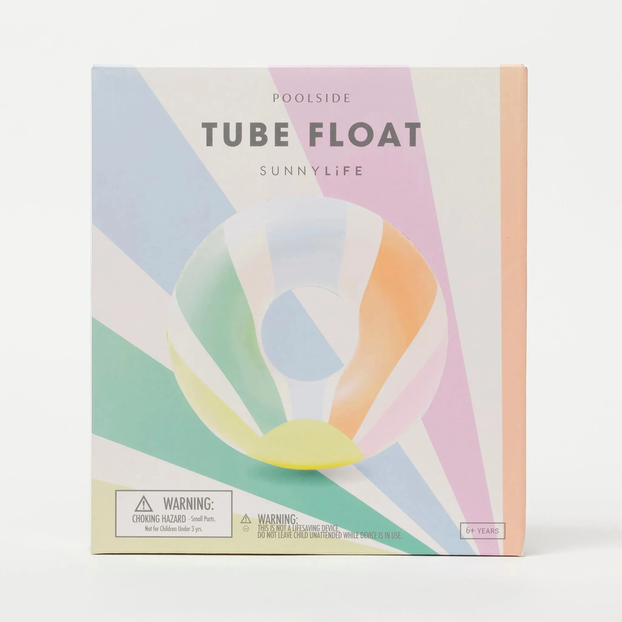 POOLSIDE TUBE FLOAT - PASTEL
