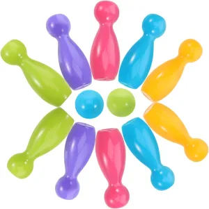 POPETPOP 1 Set Set Bowling Set Bowling Ball Bowling Game Bowling for Outdoor Activities Bowling Indoor Bowling Bowling Bowling Pins Plastic