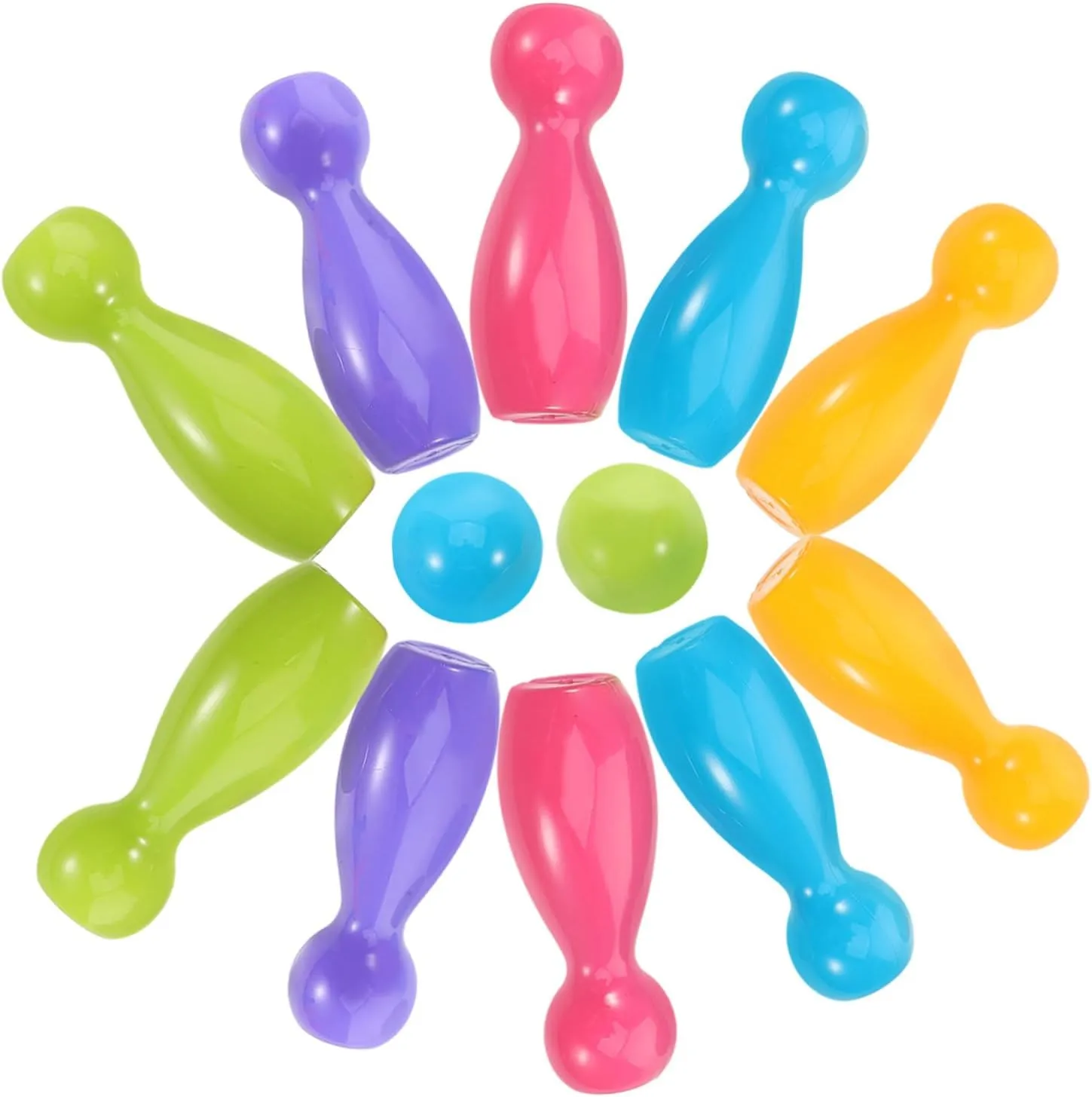 POPETPOP 1 Set Set Bowling Set Bowling Ball Bowling Game Bowling for Outdoor Activities Bowling Indoor Bowling Bowling Bowling Pins Plastic