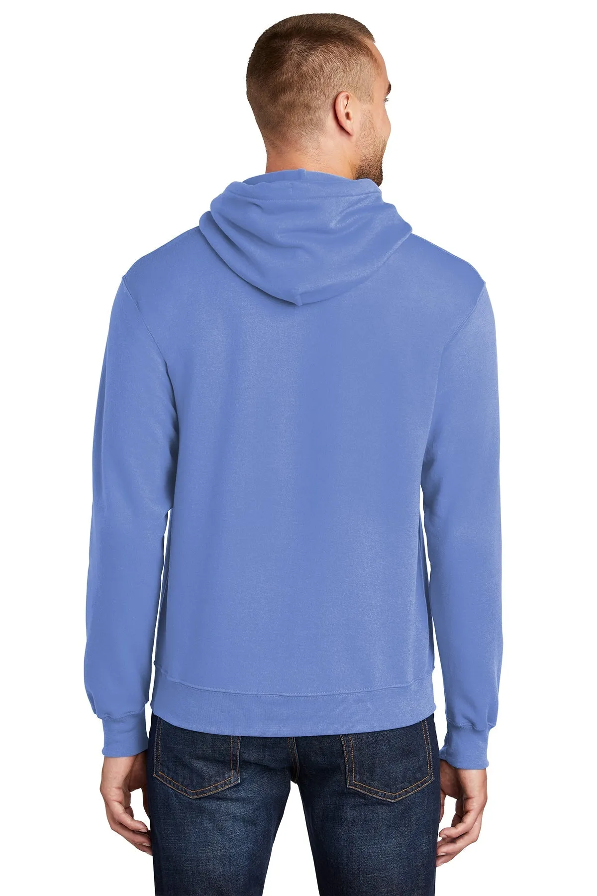 Port & Company Core Fleece Customized Hoodies, Carolina Blue