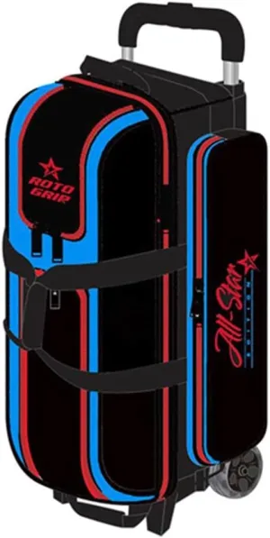 Roto Grip 3-Ball Roller All Star Edition Competitor - Black/Red/Blue