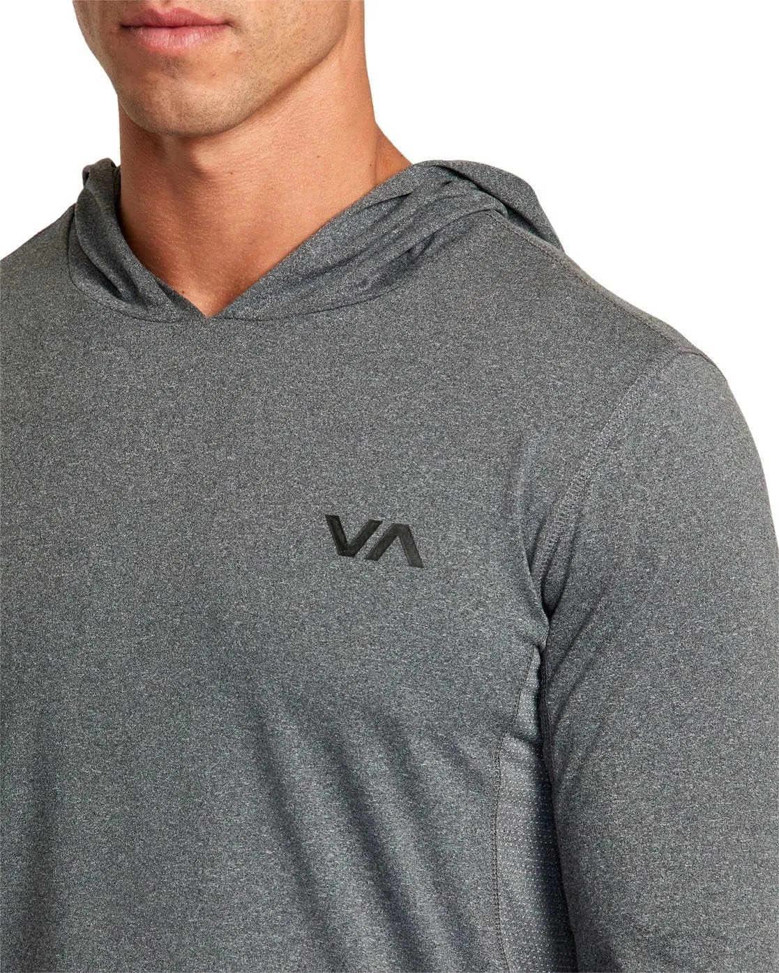 RVCA Mens Sport Vent Athletic Breathable Long Sleeve Tee