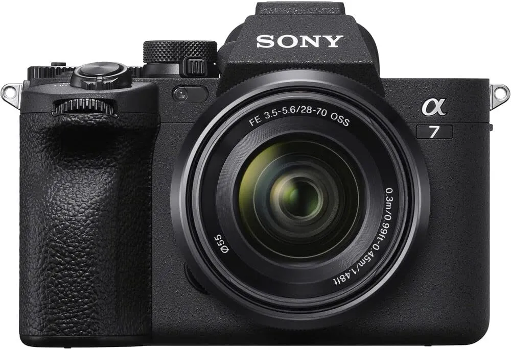 Sony a7 IV Mirrorless Camera Bundle with 28-70mm Lens   64GB Extreme Pro SD Card   Camera Bag (3 Items)