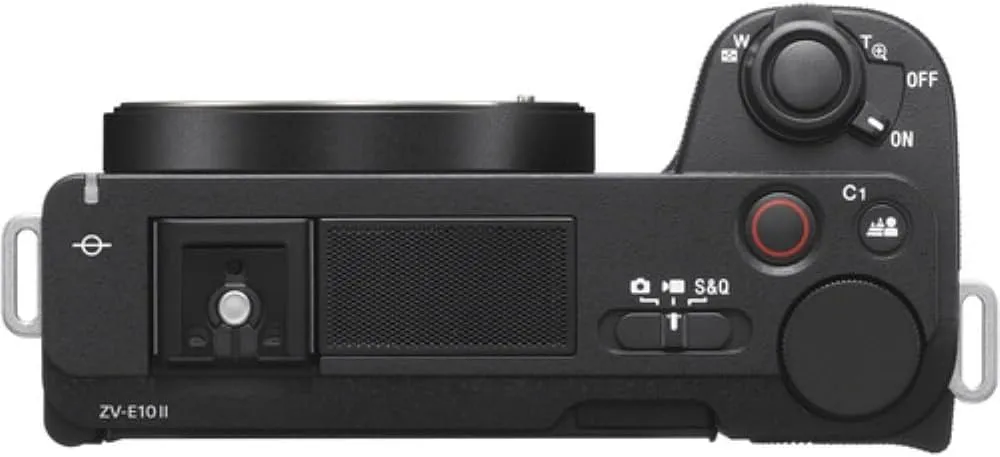 Sony ZV-E10 II Mirrorless Camera | Black Bundled with 64GB Memory Card   Battery Charger   Photo Starter Kit   Camera Bag   Microfiber Cleaning Cloth (6 Items)