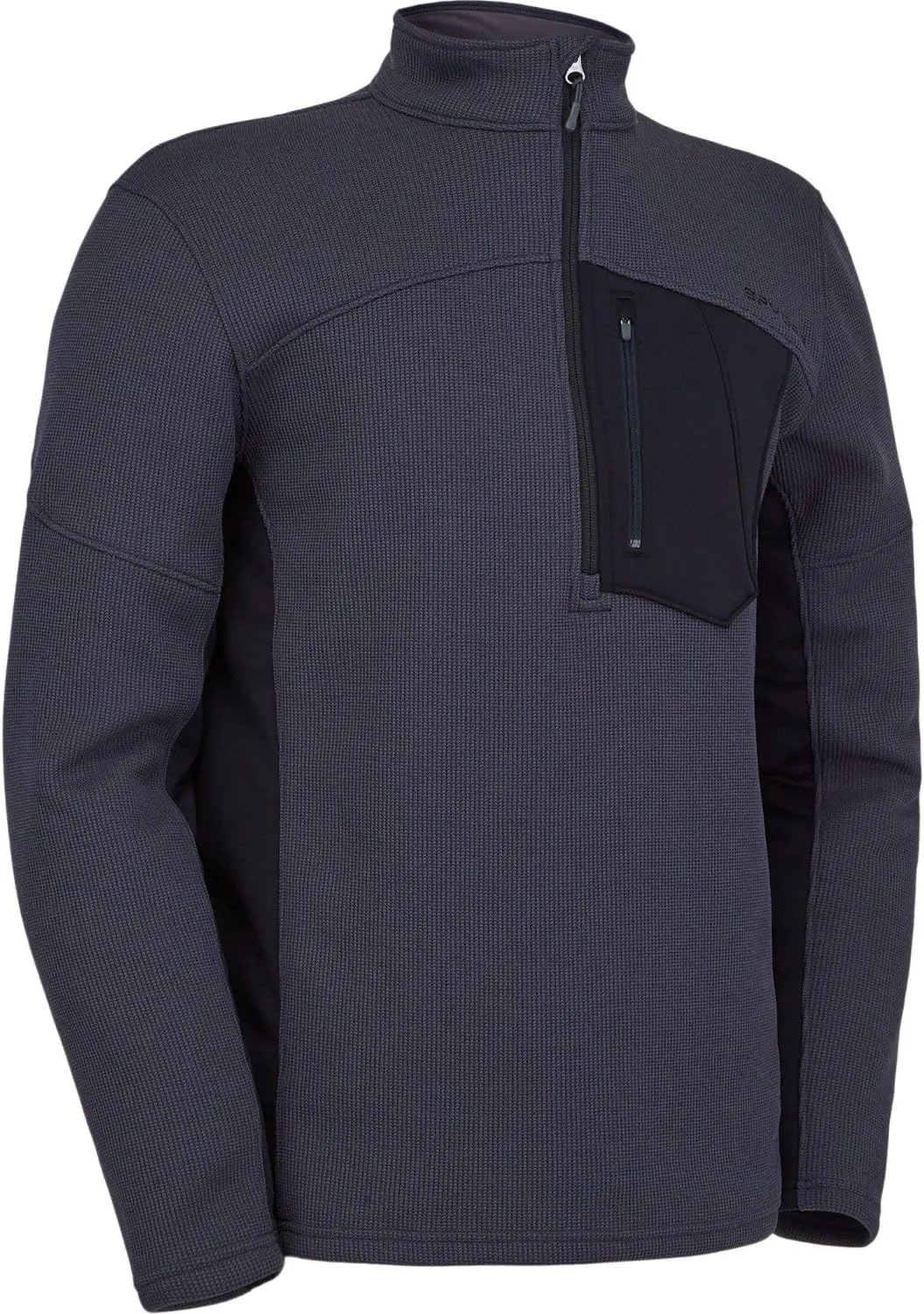 Spyder Men's Bandit Hybrid 1/2 Zip Fleece Ski Mid Layer Sweater Jacket