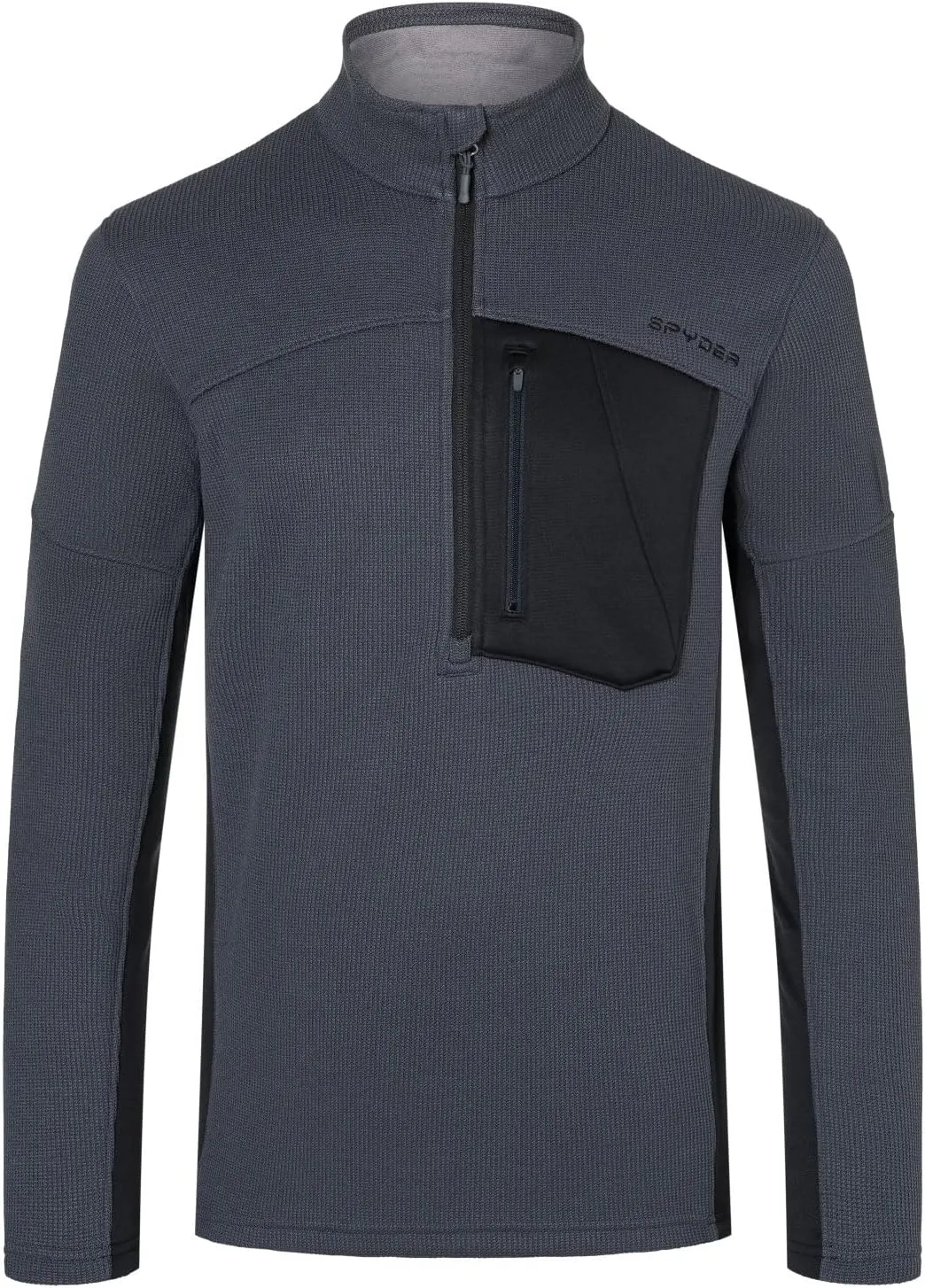 Spyder Men's Bandit Hybrid 1/2 Zip Fleece Ski Mid Layer Sweater Jacket