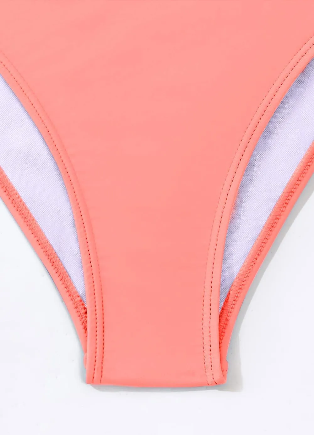 Tainehs Women's Mid Waist Bikini Bottom Strappy Cheey Bathing Suit Bottoms Swimsuit Bottom