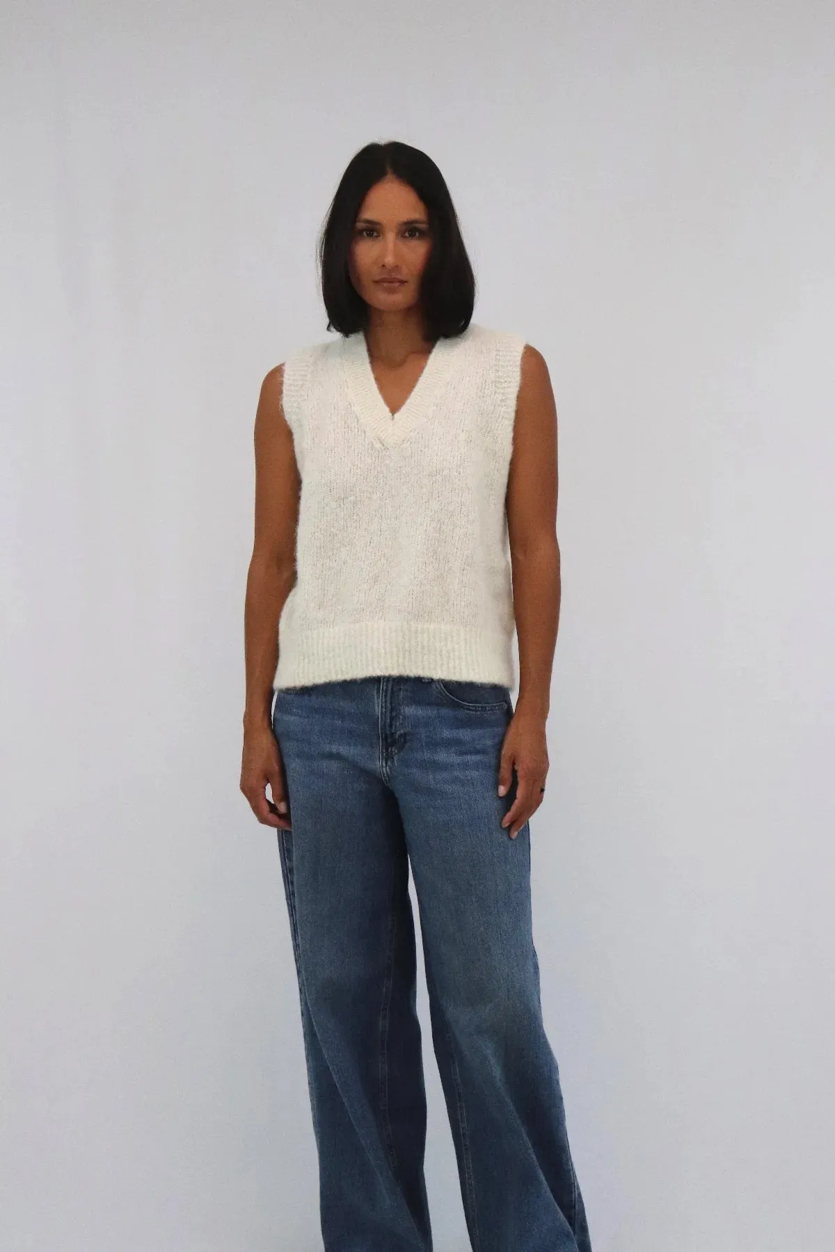 Tatano Felix Vest Natural White