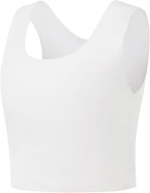 Trans Chest Binder Transgender FTM Cosplay Breathable Half Breast Binder Tank Top