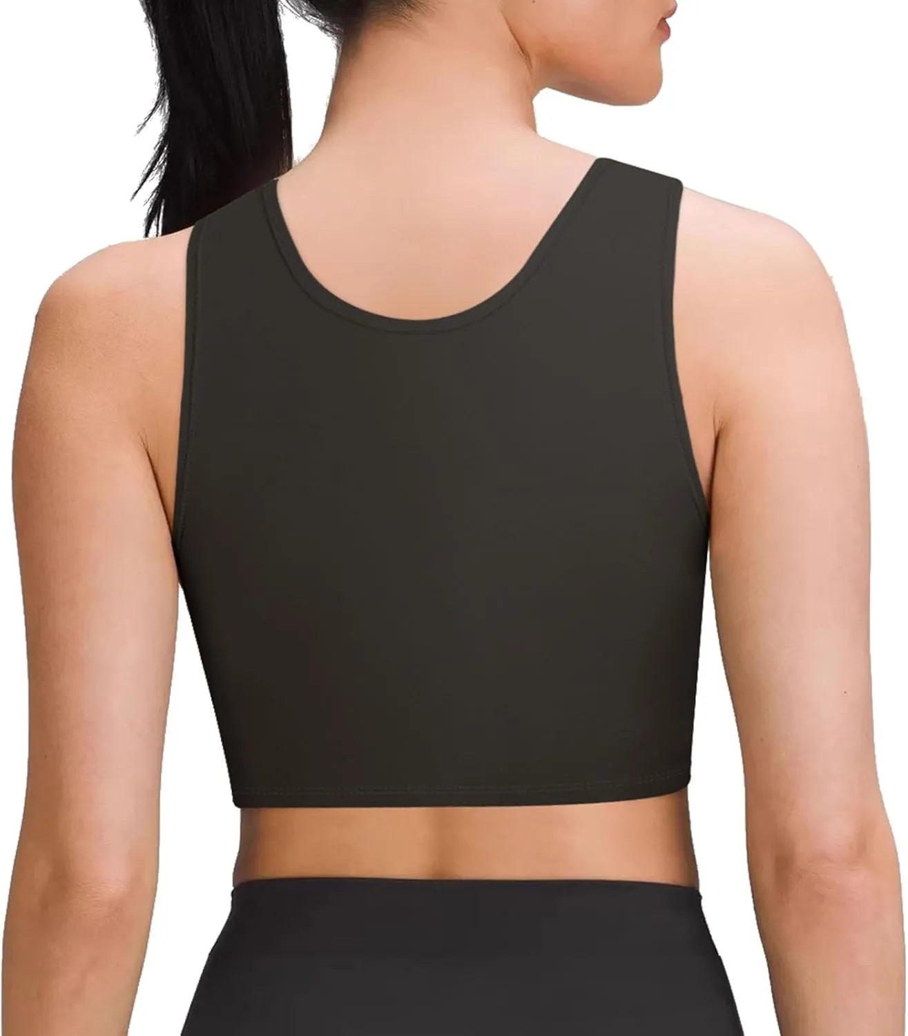 Trans Chest Binder Transgender FTM Cosplay Breathable Half Breast Binder Tank Top