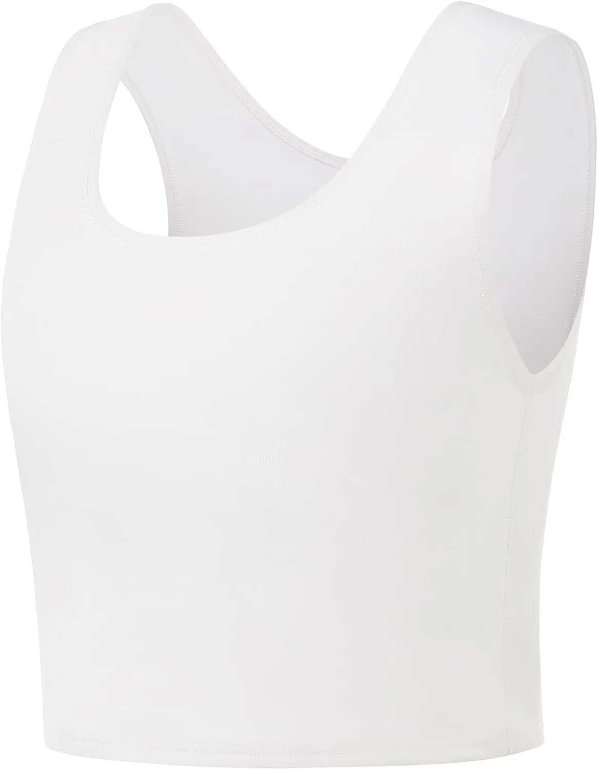 Trans Chest Binder Transgender FTM Cosplay Breathable Half Breast Binder Tank Top