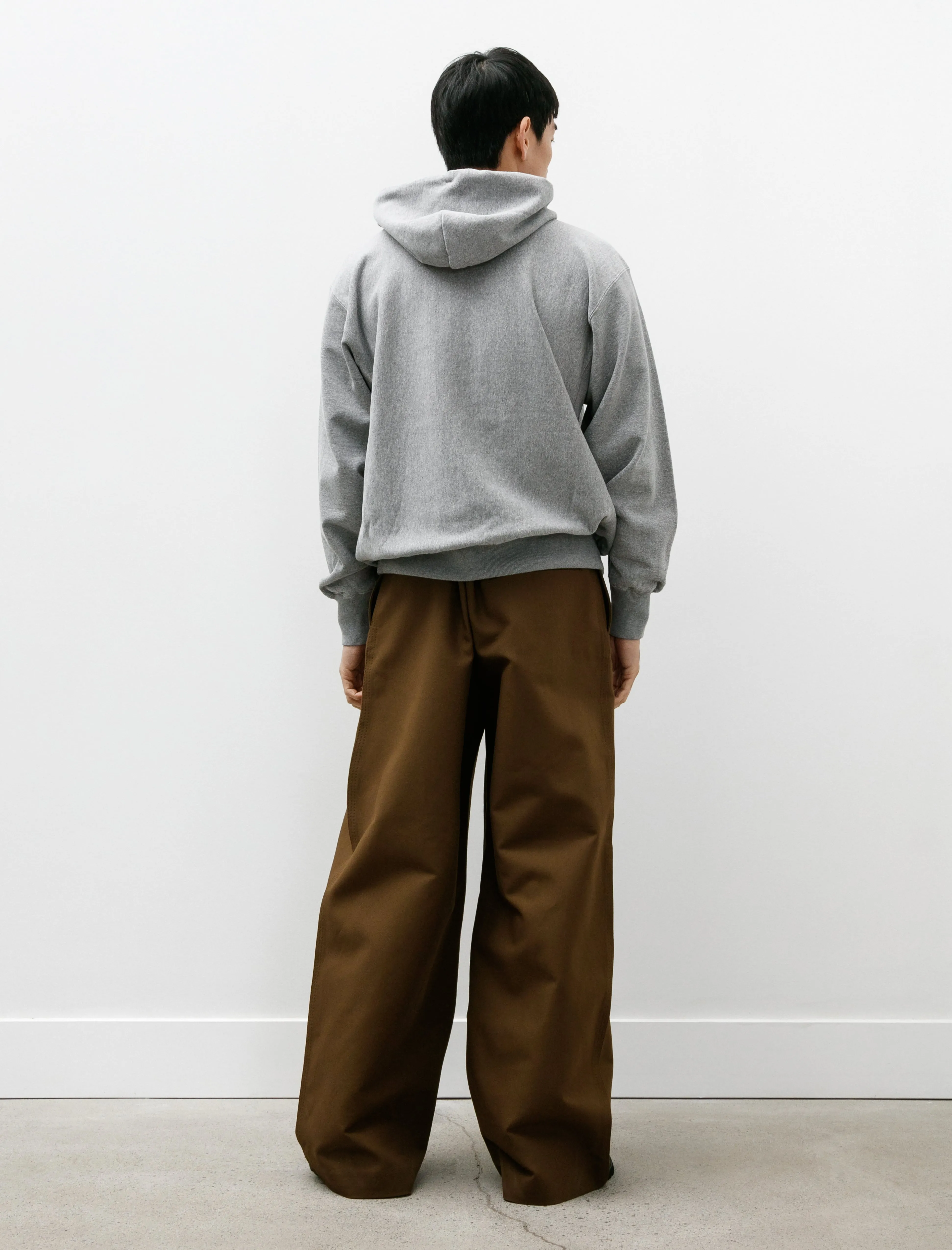 Twill Trousers Olive Green