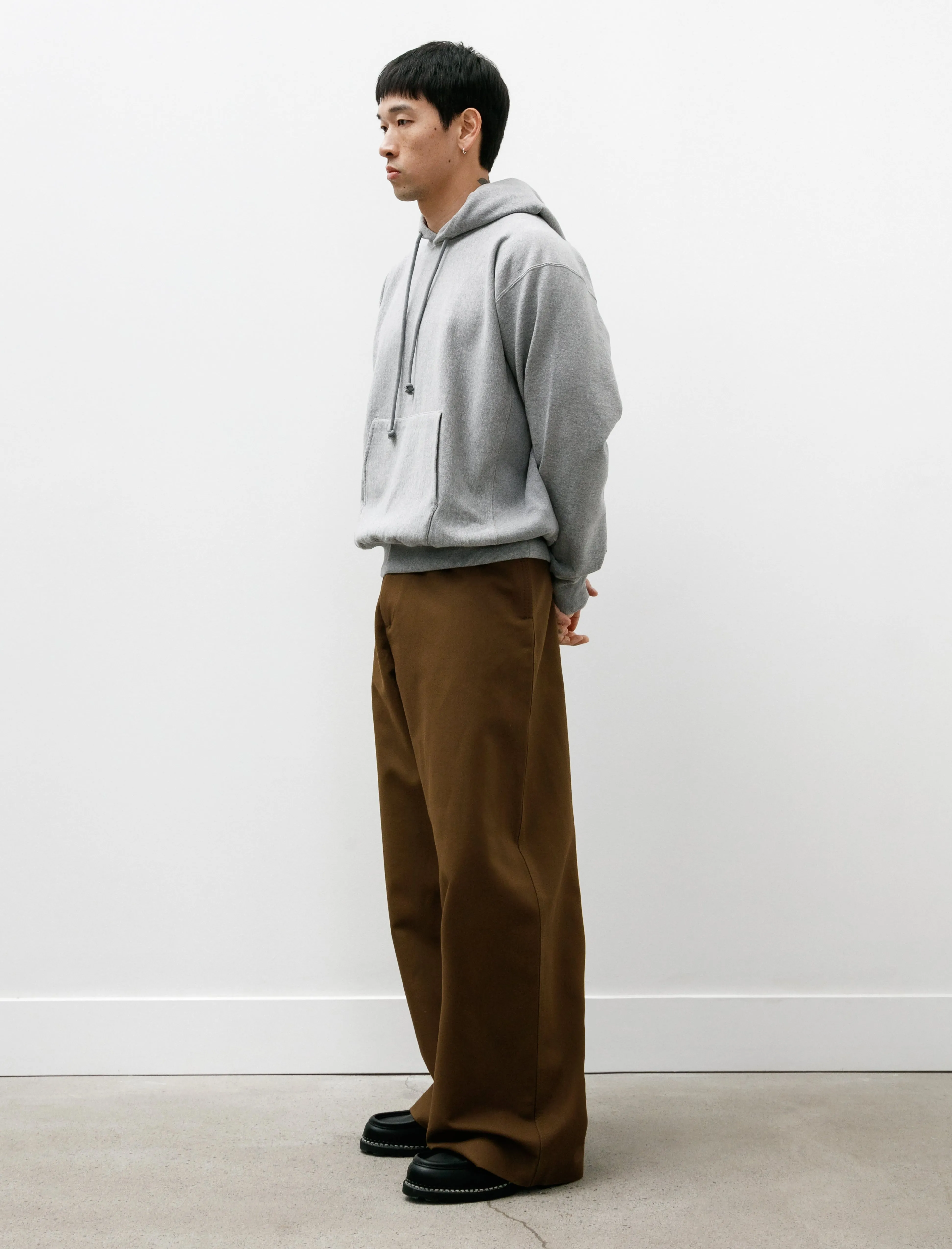Twill Trousers Olive Green