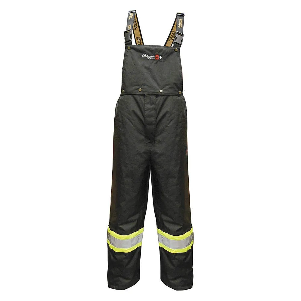 Viking Professional Black -30 Insulated Journeyman Rip-stop FR Bib Pants 3907FRWP